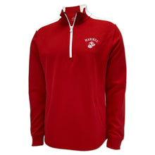 Load image into Gallery viewer, Marines Under Armour Gameday Double Knit Fleece 1/4 Zip (Red)