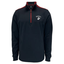 Load image into Gallery viewer, Marines Under Armour Gameday Double Knit Fleece 1/4 Zip (Black)