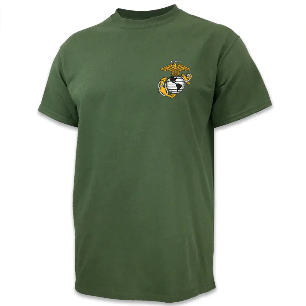 USMC EGA Logo USA Made T-Shirt