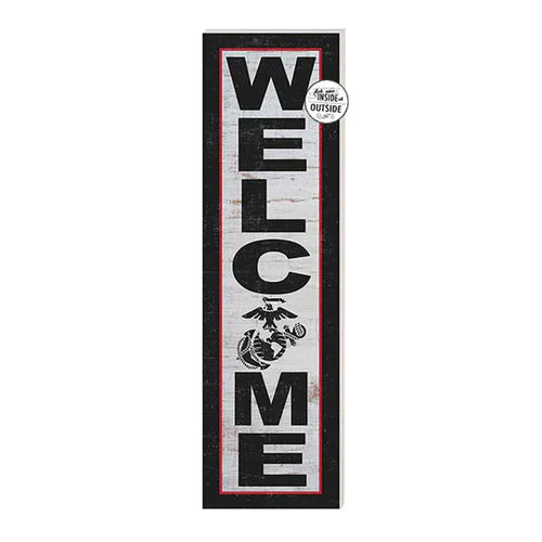 Indoor Outdoor Sign WELCOME Marines (10x35)