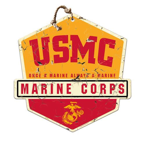 United States Marine Corps Once a Marine Badge*