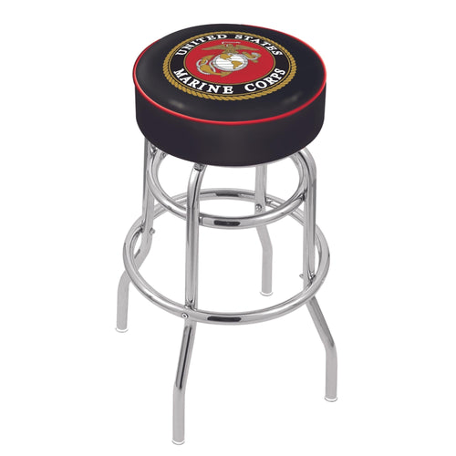 Marines EGA Backless Stool (Chrome Finish)*