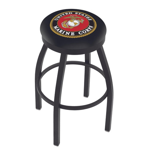 Marines EGA Swivel Stool (Black Finish)*